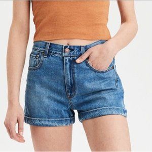 Denim Mom Short